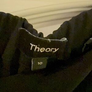 Theory Black Trousers